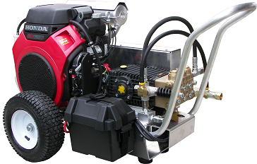 3500 PSI 8 GPM Cold Pressure Washer - Honda GX690 - Belt Drive General Pump  - Pressure Pro SVB8035HGEA406